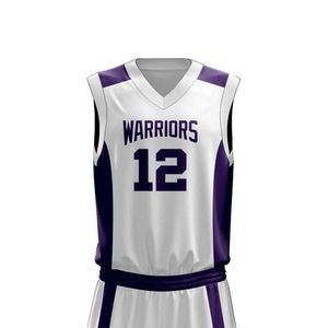 Uniforme de basket-ball de qualité supérieure, design personnalisé, bon matériel professionnel, uniformes de basket-ball pour services OEM - Product Image 4