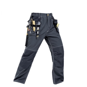 Pantalones DE TRABAJO Cargo con múltiples bolsillos para hombre, uniformes mecánicos transpirables y a prueba de agua, pantalones de trabajo - Product Image 2