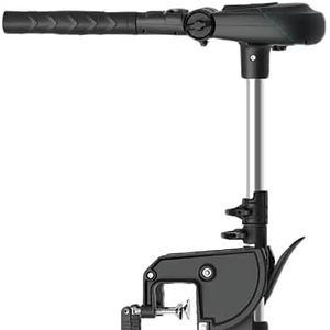 Moteur électrique de pêche à la traîne HASWING de marque supérieure, neuf, 12V, sans balais, 3 CV, arbre de 39,4 pouces, contrôle de vitesse progressif - Product Image 1