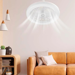 Smart LED Ceiling <b>Fan</b> with <b>Remote</b> <b>Control</b>, 30cm, 50mm Diameter, Plastic, 5-Color Assortment - Product Image 2