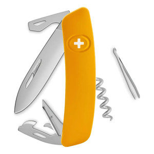Coltello Tascabile Swiza Le Signature ALLMATT Standard D03 - Oro, 11 Funzioni - Product Image 1