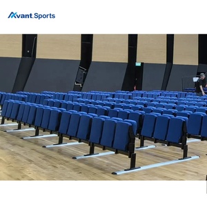 مقاعد استاد مؤقتة قابلة للطي سريعة التركيب من أفانت سبورتس، مقاعد مبطنة للقاعات الداخلية، كراسي VIP - Product Image 4