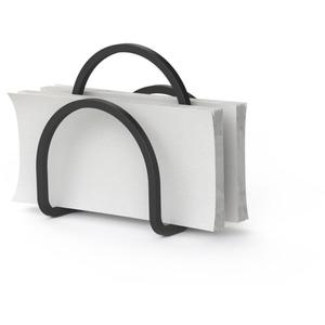 Soporte para servilletas con recubrimiento en polvo negro, vajilla, soporte para pañuelos de Metal, alambre de hierro sólido, soporte para pañuelos personalizado para hoteles y restaurantes - Product Image 6