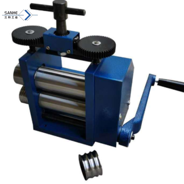 High Efficiency DIY Steel Rolling Mill Machine New Condition Hot Rolling Mill for Jewelry Metal Gear for Manufacturing Plant