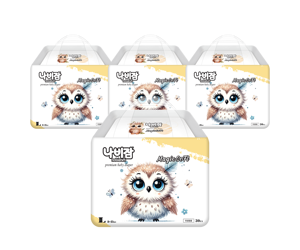 นาบิซัม เมจิกซอฟท์ ไซส์ L กางเกงผ้าอ้อมแบบนุ่ม ระบายอากาศได้ดี สะดวกสบาย 30 ชิ้น x 4 แพ็ค โซลูชั่นใหม่สำหรับการดูแลลูกน้อย - Product Image 1