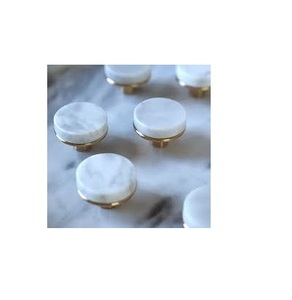 Boutons en marbre de taille mini cuisine main ronde utilisation antique boutons en marbre à la maison et meilleur prix 100% boutons en marbre - Product Image 4