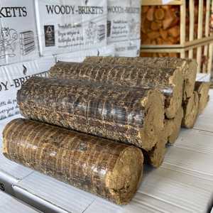 Briquettes de bois dur durables de qualité supérieure composées de sciure de bois pour les produits liés à l'énergie de chauffage - Product Image 3