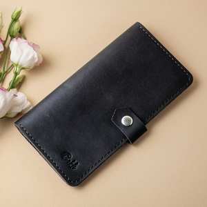 ¡Novedad de 2025! Cartera de viaje larga Vintage de cuero genuino para mujer, antirrobo, fácil de llevar, billetera económica, - Product Image 2