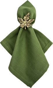 ห่วงรัดผ้าเช็ดปากทำจากทองเหลืองสุดหรูมีเอกลักษณ์รูปทรงวินเทจของตกแต่งโต๊ะปาร์ตี้งานแต่งงานแบบพิเศษ - Product Image 2