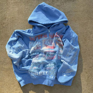 เสื้อฮู้ดสวมหัวแบบคลาสสิคของผู้ชายเสื้อขนแกะ280-300กรัม (ผ้าฝ้าย-โพลีเอสเตอร์ผสม) ผลิตตามสั่ง100% - Product Image 2