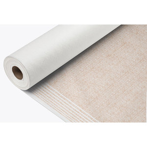 Rotolo di Tovaglia Bianca 1,2x25m con Stampa Nairobi Peach, Bambutex Naturale, B2B - Product Image 1