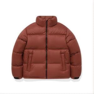 Custom Men's Winter Puffer <b>Jacket</b> <b>Thin</b> Stand Front High Quality <b>Waterproof</b> Warm Fashionable Colorful Casual Plain OEM Service - Product Image 4