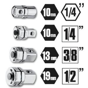 Kit BETA de 4 piezas con adaptadores para llaves de carraca - Product Image 4