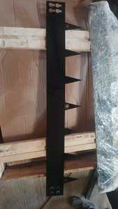 Bordure de jardin en acier corten rectangulaire pour pelouse, bordures modernes avec montage au sol facile pour la décoration extérieure - Product Image 6