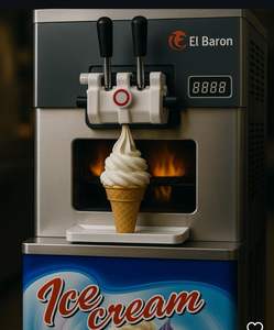 เครื่องทำไอศกรีมนุ่มเครื่องทำไอศครีมนุ่ม3 5 7รสชาติตั้งโต๊ะเชิงพาณิชย์ - Product Image 4