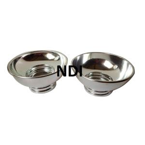 Bol en laiton de grande capacité de style moderne fabriqué à la main pour servir des aliments et des fruits décoration de la maison dessus de table bol décoratif en métal - Product Image 1