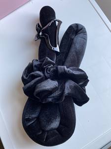 ชุดแท่งม้วนผมพร้อมคลิปหนีบผมดัดโค้งงอได้แบบนุ่มชุดลูกกลิ้งยาวกำมะหยี่สีดำแบบปรับแต่งได้สินค้าใหม่ - Product Image 5