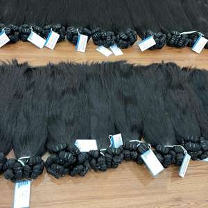 Mega Sale 2025 Produit chaud Cheveux vietnamiens crus Paquet naturel droit Trame de cheveux non traités en stock pleine longueur - Product Image 5