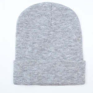 Chapeaux d'hiver classiques de haute qualité avec logo brodé personnalisé, bonnets en tricot, bonnet avec logo personnalisé - Product Image 5