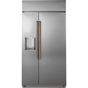 Refrigerador Inteligente de 48 Pulgadas de Profundidad con Iluminación LED, 28.7 Pies Cúbicos Botón de llenado automático con capacidad total de [X] pies cúbicos, laterales integrados, alimentación eléctrica - Product Image 2