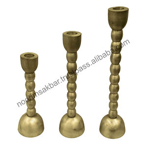 Candelabro de Aluminio Premium Personalizable 2026, Niquelado, en Tamaño y Color para Decoración de Navidad, Bodas y Fiestas - Product Image 4