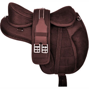 Silla de Montar a Caballo de Cuero Genuino Hecha a Medida, Tamaño y Diseño Personalizables, Estilo Occidental para Montar a Caballo - Product Image 1