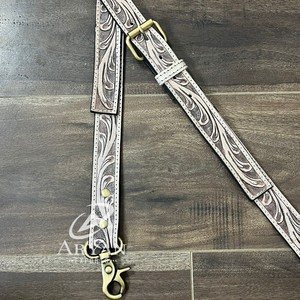 Correas de Repuesto para Bolsos de Hombro Personalizados, Correas Gruesas Cruzadas, Fabricación Multiusos, Correas de Cuero Vacuno Hechas a Mano para Bolsos y Carteras - Product Image 1