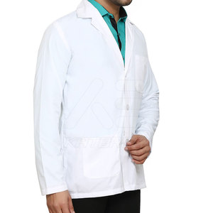 Bata de Laboratorio de Algodón 100% de Último Diseño, Precio Económico, Alta Calidad, Secado Rápido y Cómoda - Product Image 5