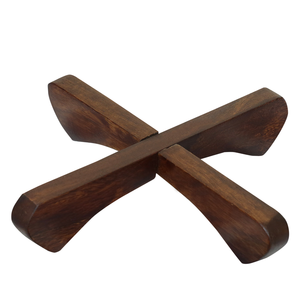 Salvamanteles de madera de nuevo diseño, salvamanteles de madera para ahorrar espacio, accesorios de cocina, artesanía al mejor precio - Product Image 6