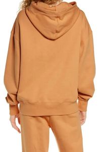 Sweat-shirts à capuche unisexes en molleton épais de coton uni de haute qualité, personnalisables, grandes tailles pour femmes et hommes - Product Image 2
