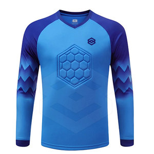 ชุดเสื้อฟุตบอลผู้รักษาประตูทีมฟุตบอลแห้งเร็วใส่สบายน้ำหนักเบาชุดเครื่องแบบฝึกซ้อมสำหรับเยาวชน - Product Image 4