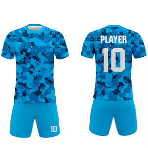 Uniforme de Fútbol con Logotipo Personalizado, 100% Poliéster, Alta Calidad, Secado Rápido, Transpirable, Unisex, Adulto, Último Diseño - Product Image 3