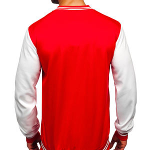 Fabricante OEM de alta calidad Chenille bordado hombres Universidad personalizado béisbol Bomber Puffer chaqueta de invierno - Product Image 4