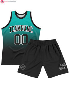 Maillots de basket-ball de l'équipe personnalisés respirants par sublimation logos produits de haute qualité uniforme de basket-ball - Product Image 3