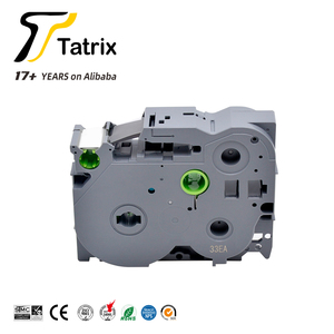 Cinta de Etiquetas Laminada Compatible Tatrix Negra sobre Blanca TZ241 TZe241 <span class=keywords><strong>TZ</strong></span>-<span class=keywords><strong>241</strong></span> TZe-<span class=keywords><strong>241</strong></span> de 18 mm para Impresora <span class=keywords><strong>Brother</strong></span> P-Touch PT-310 - Product Image 3