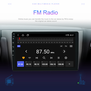 Podofo đôi DIN xe <span class=keywords><strong>Stereo</strong></span> 7 '/9 ''/10'' Android xe đài phát thanh GPS Wifi BT FM đôi USB chia màn hình hỗ trợ AHD máy ảnh bán buôn - Product Image 3
