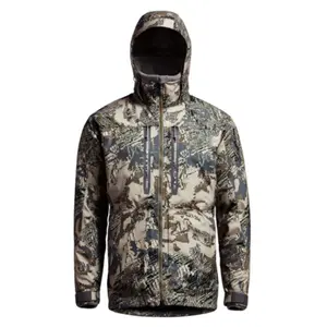 Meilleure vente Veste de doublure d'hiver de qualité personnalisée Blind Camo Softshell Fabric OEM ODM Chasse Veste légère et confortable Fab