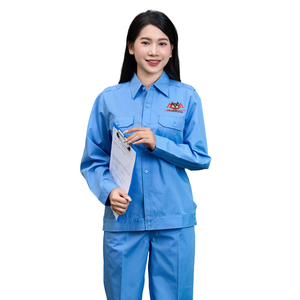 CUSTOM DESIGN salesman uniform set technical plumber used work suits men/women workwear welding coverallwork outfits FMF factory - Product Image 1