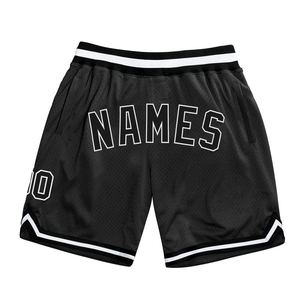 Industrie Direct Engro Sportswear Short de basket-ball confortable taille haute personnalisé noir noir-vieil or authentique - Product Image 4