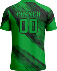 Ensemble de maillots de football pour jeunes 2025, bon prix, vente en gros, manches courtes, découpe automatisée, service OEM pour les maillots de football pour hommes - Product Image 2