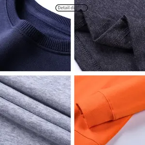 Sudadera de hombre con logotipo impreso personalizado de alta calidad OEM ODM Chaqueta corta informal de poliéster de nuevo estilo para otoño bordada - Product Image 5