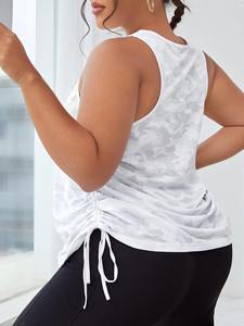 Camiseta sin mangas de algodón para mujer, camiseta informal de verano, camiseta suave transpirable, básica para todos los días - Product Image 5