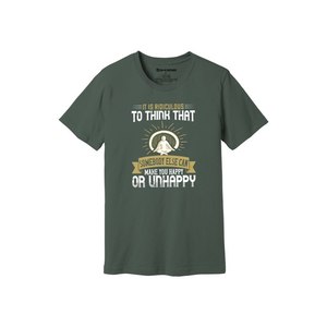 Camiseta informal de algodón 100% con impresión de temas de Buda en 3D, 12 opciones de color, 160-180, colocación de diseño personalizable GSM pesado - Product Image 6