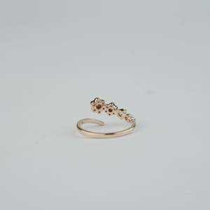 Elegante anillo de diamante cultivado en laboratorio corte redondo VS1 IGI SGL certificado Oro rosa oro plata compromiso boda joyería proveedor - Product Image 4