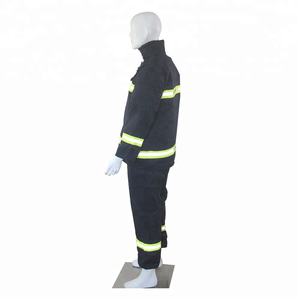 Soporte Color Tamaño Insignia Personalizado Bombero Uniforme Reflexión Seguridad Bombero Uniforme - Product Image 2