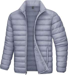 Chaqueta de lana polar reciclada reversible para hombre, uniforme de trabajo al aire libre con logotipo personalizado para invierno, otoño y primavera - Product Image 1