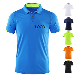 Polo homme pour homme T-shirt à manches courtes et col rond en coton de qualité supérieure avec des couleurs vibrantes-Respirant et anti-rides, - Product Image 1