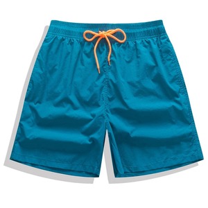 Shorts de bain décontractés pour hommes, shorts cargo, respirants, imperméables, écologiques, sport, couleur unie, taille élastique, vêtements de plage - Product Image 2