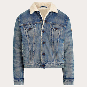 Vestes en jean pour hommes avec logo personnalisé, vestes en jean grande taille, prix d'usine, vente en gros, vêtements d'extérieur, vente de vestes en jean pour hommes, vestes pour hommes - Product Image 3