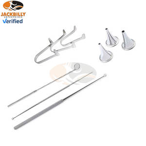 JACKBILLY Kit d'instruments de chirurgie ORL professionnels Outils chirurgicaux ORL en acier inoxydable de haute qualité avec pinces ciseaux - Product Image 6